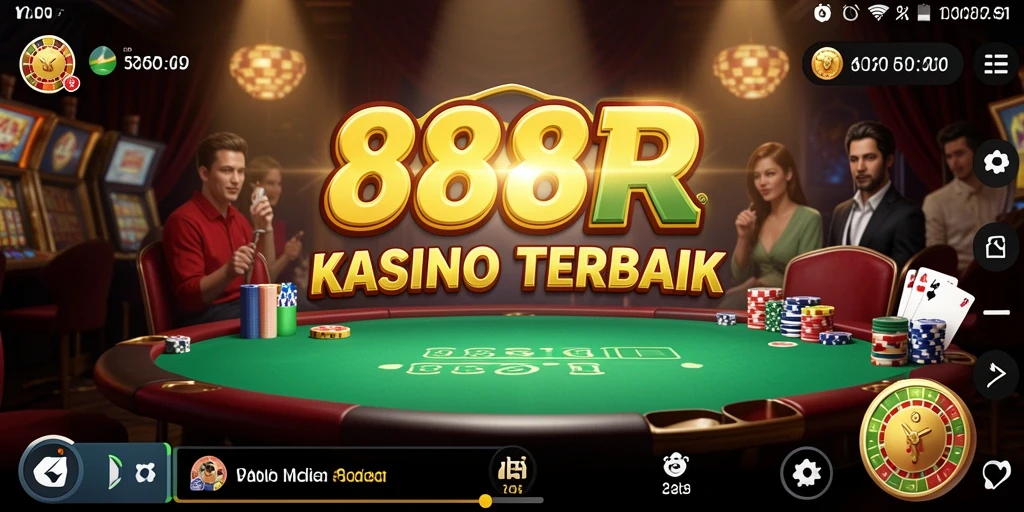 Tampilan layar permainan Kasino yang mengasyikkan dan berwarna-warni.