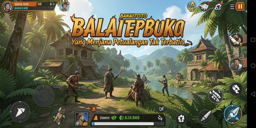 Tampilan gameplay BALAITOTO yang memukau dalam dunia terbuka.